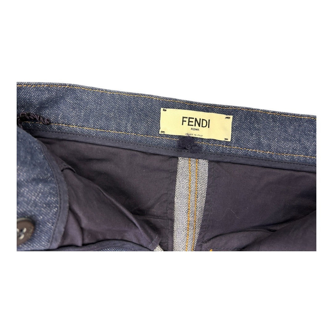 Fendi Women's Apparel Skirts Denim