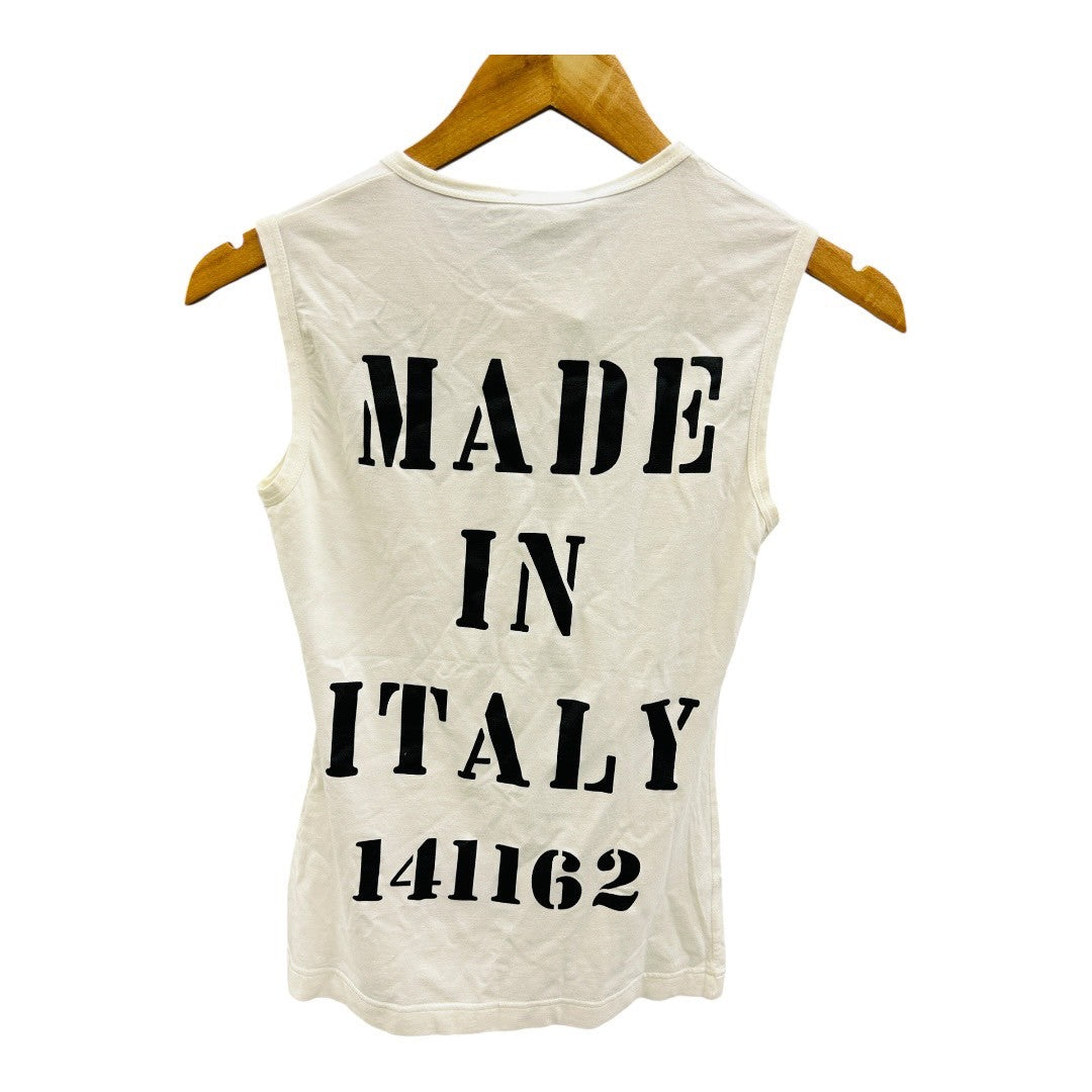 DOLCE&GABBANA Apparel Sleeveless Summer Tops