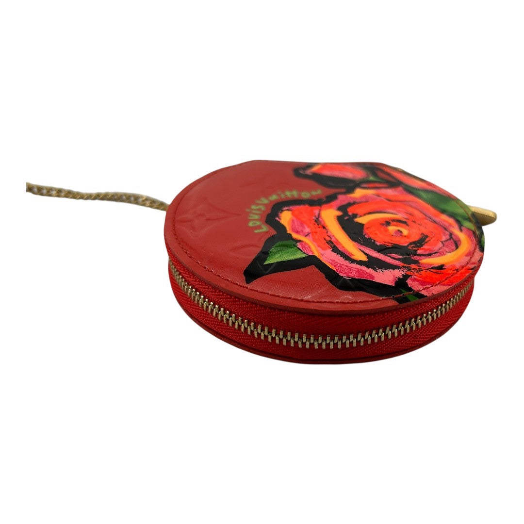 Louis Vuitton Incase Accessories Vernis Rose Porte Monnaie Chapeau