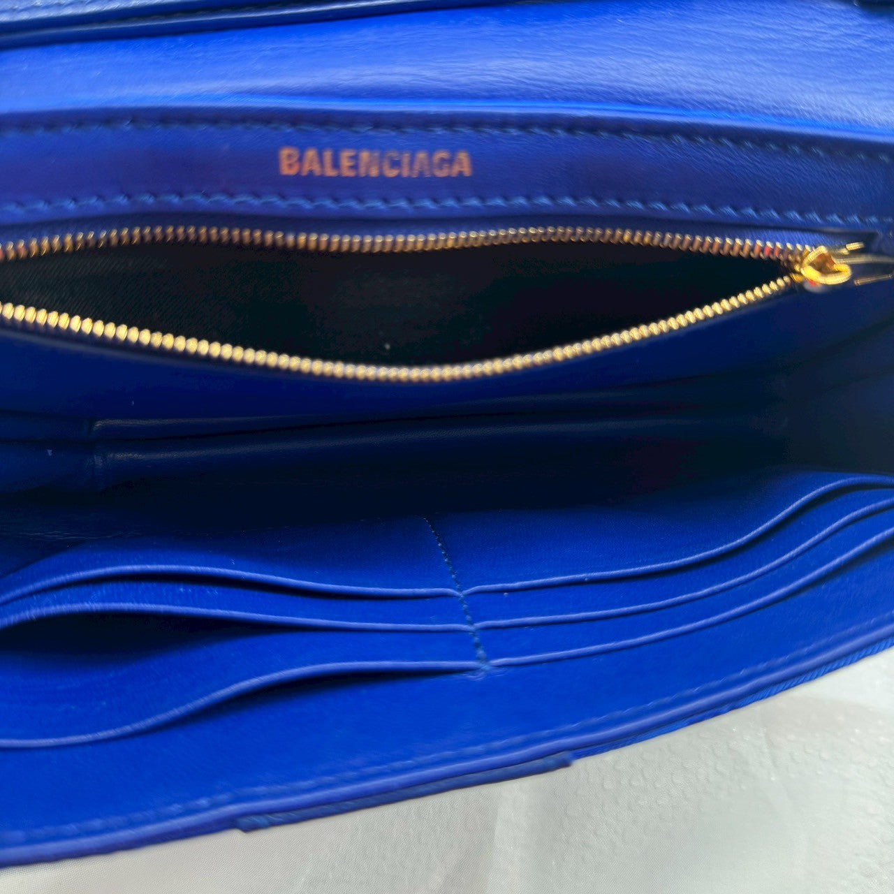 BALENCIAG Shoulder bag, crossbody, blue, men's