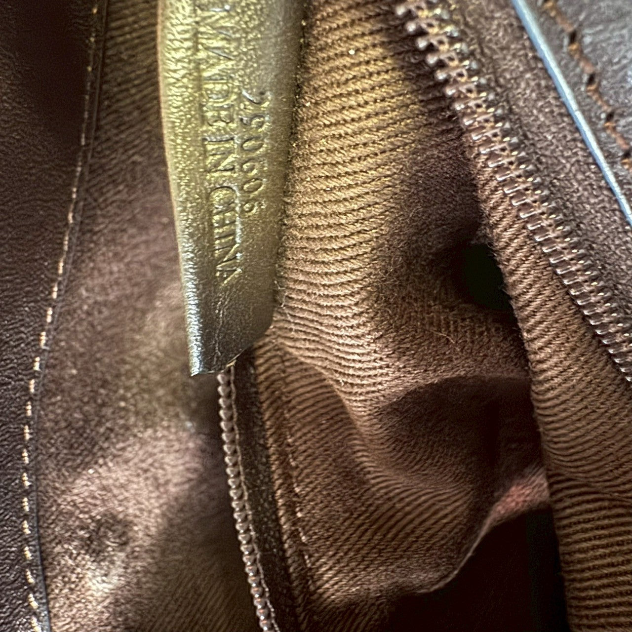 LOEWE Lens Shoulder Bag Leather Anagram PVC