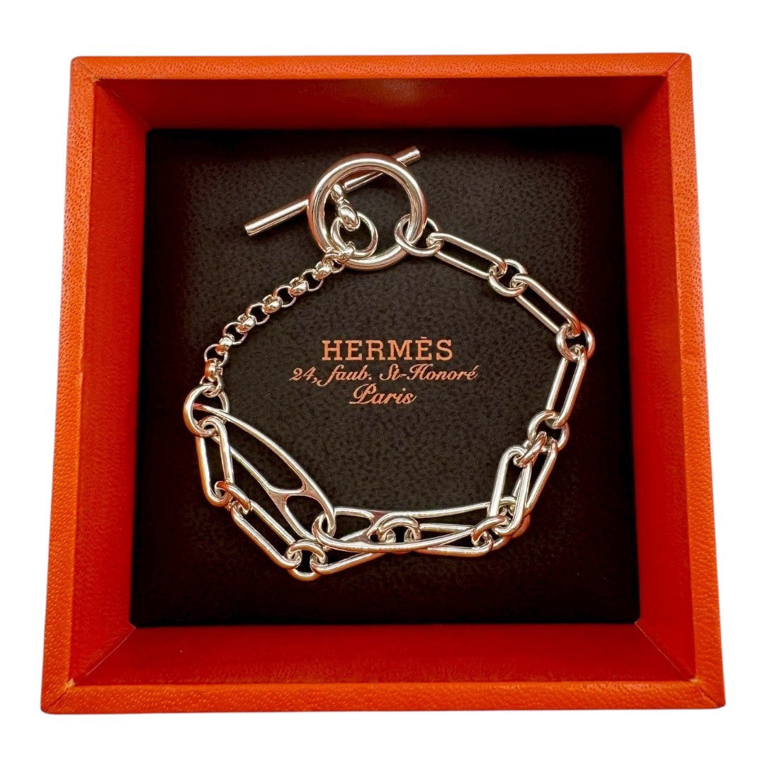 HERMES Women's Bracelet Accessories Chaine d'Ancre 925