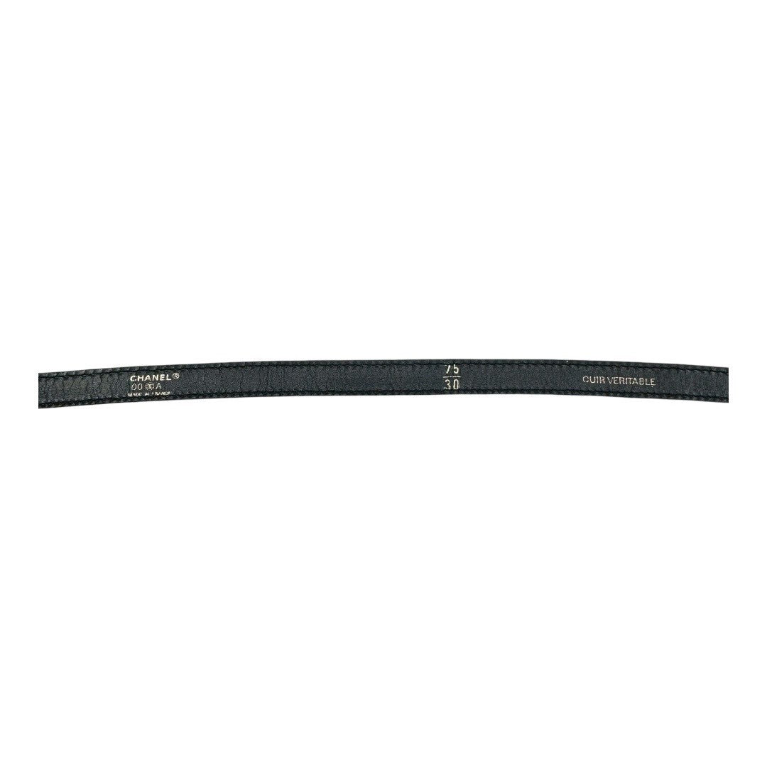 CHANEL Women's Belts, Leather, Logo, Accessories