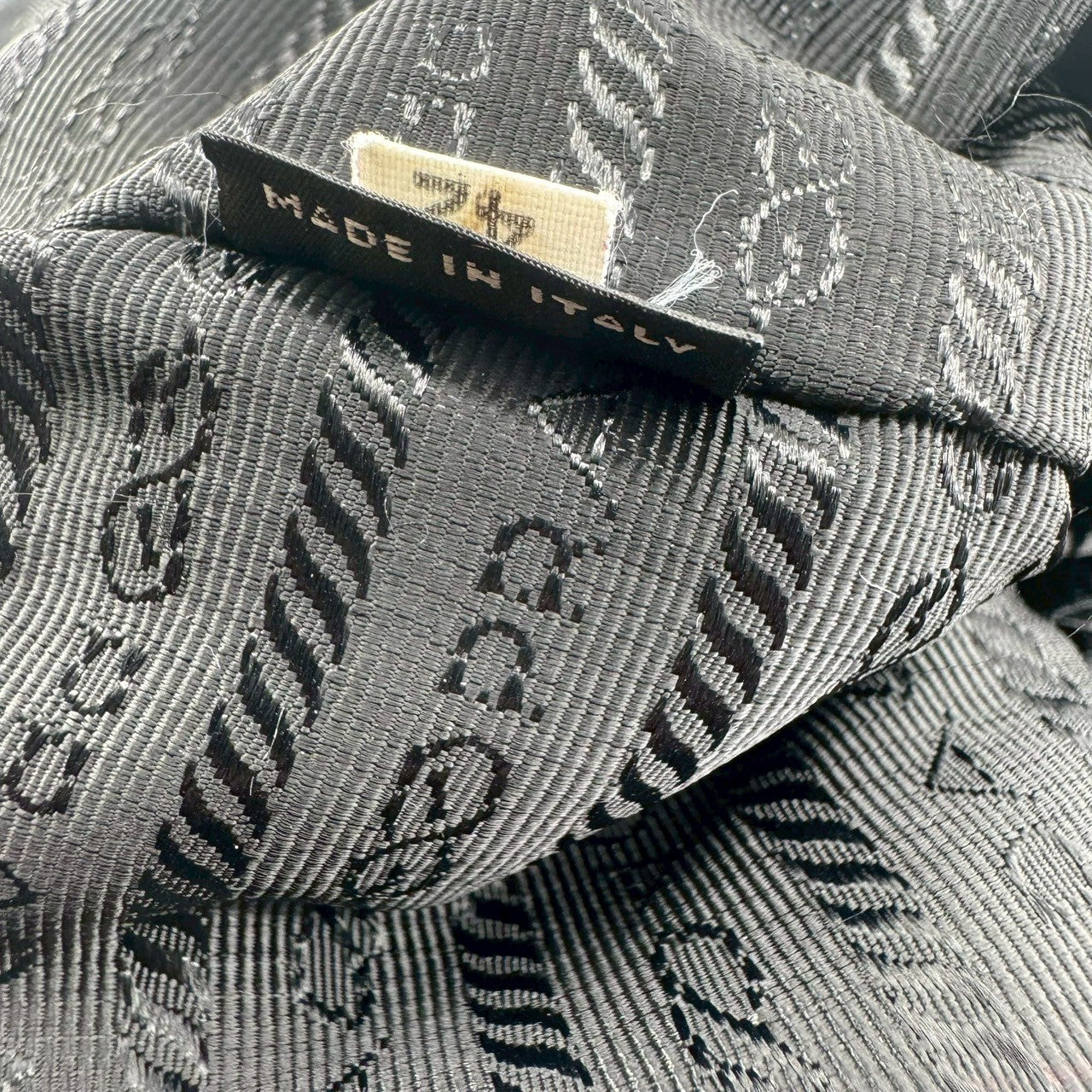 PRADA Pouch, nylon, ladies' bag, triangle logo, drawstri