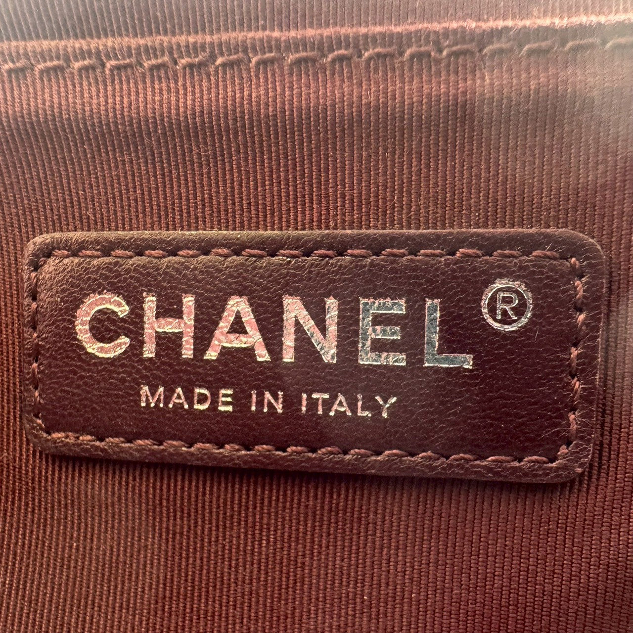 CHANEL Shoulder bag denim boy chanel