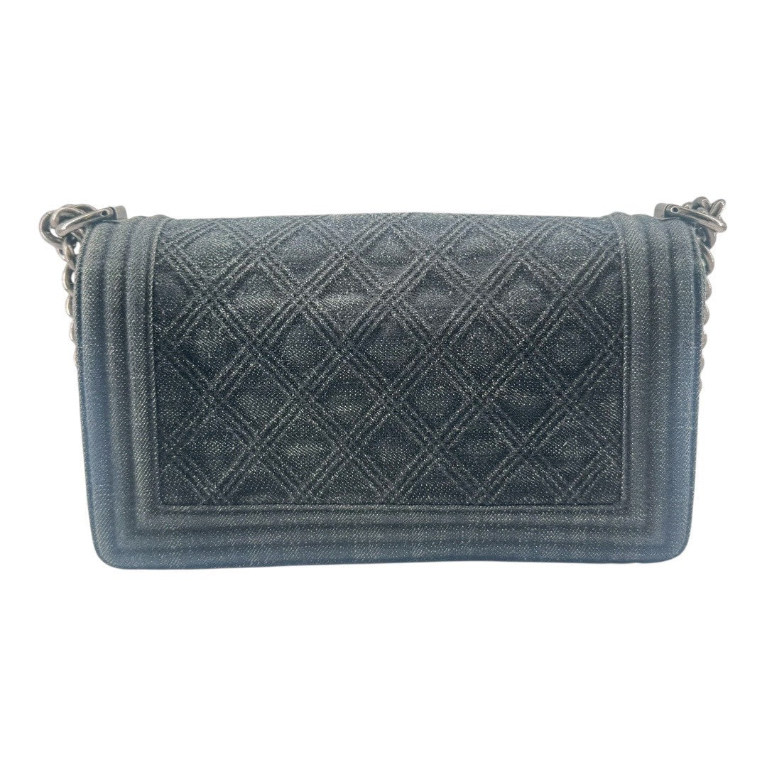 CHANEL Shoulder bag denim boy chanel