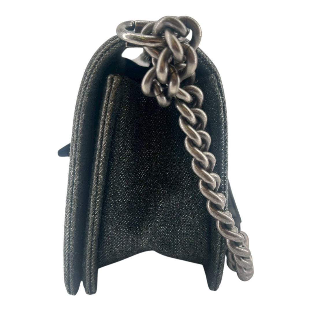 CHANEL Shoulder bag denim boy chanel