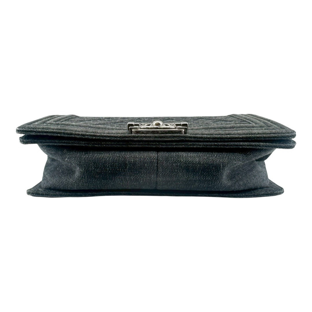 CHANEL Shoulder bag denim boy chanel