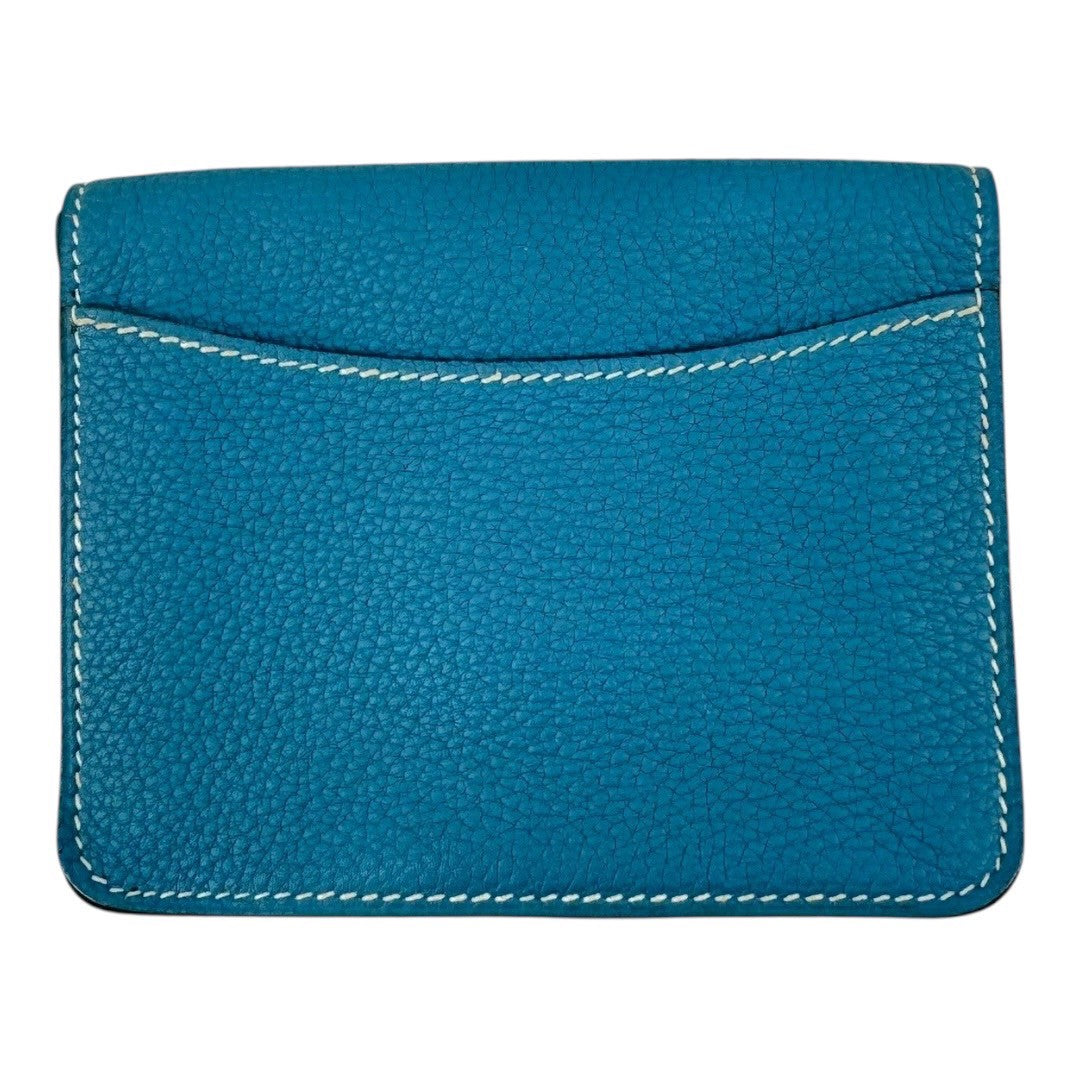 HERMES Dogon coin case with box, ladies coin purse