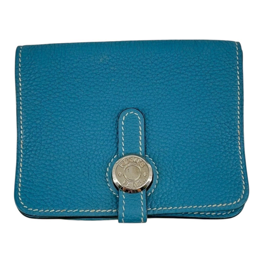 HERMES Dogon coin case with box, ladies coin purse