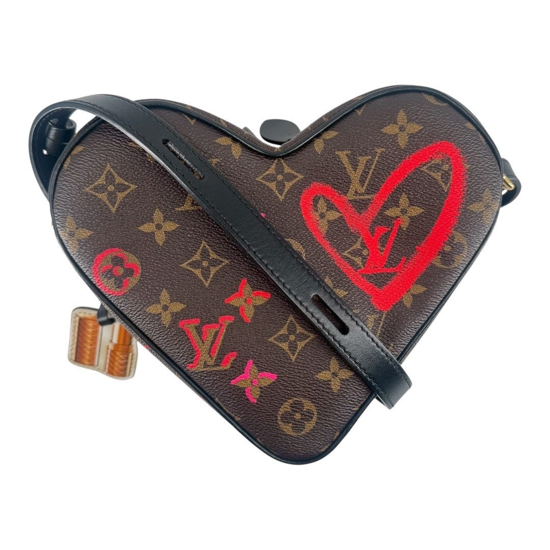 Louis Vuitton Women's Shoulder Bag Monogram M45890 Heart Shape