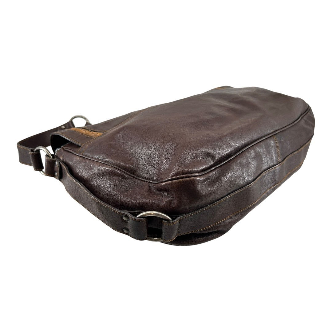 Dior Saddle Gaucho Calf Leather Shoulder Bag