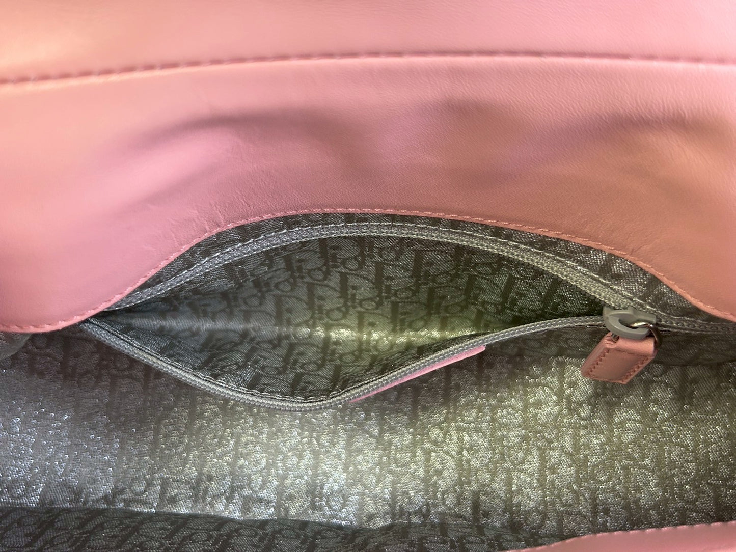 Dior Women's Galliano-era one-shoulder bag, pink