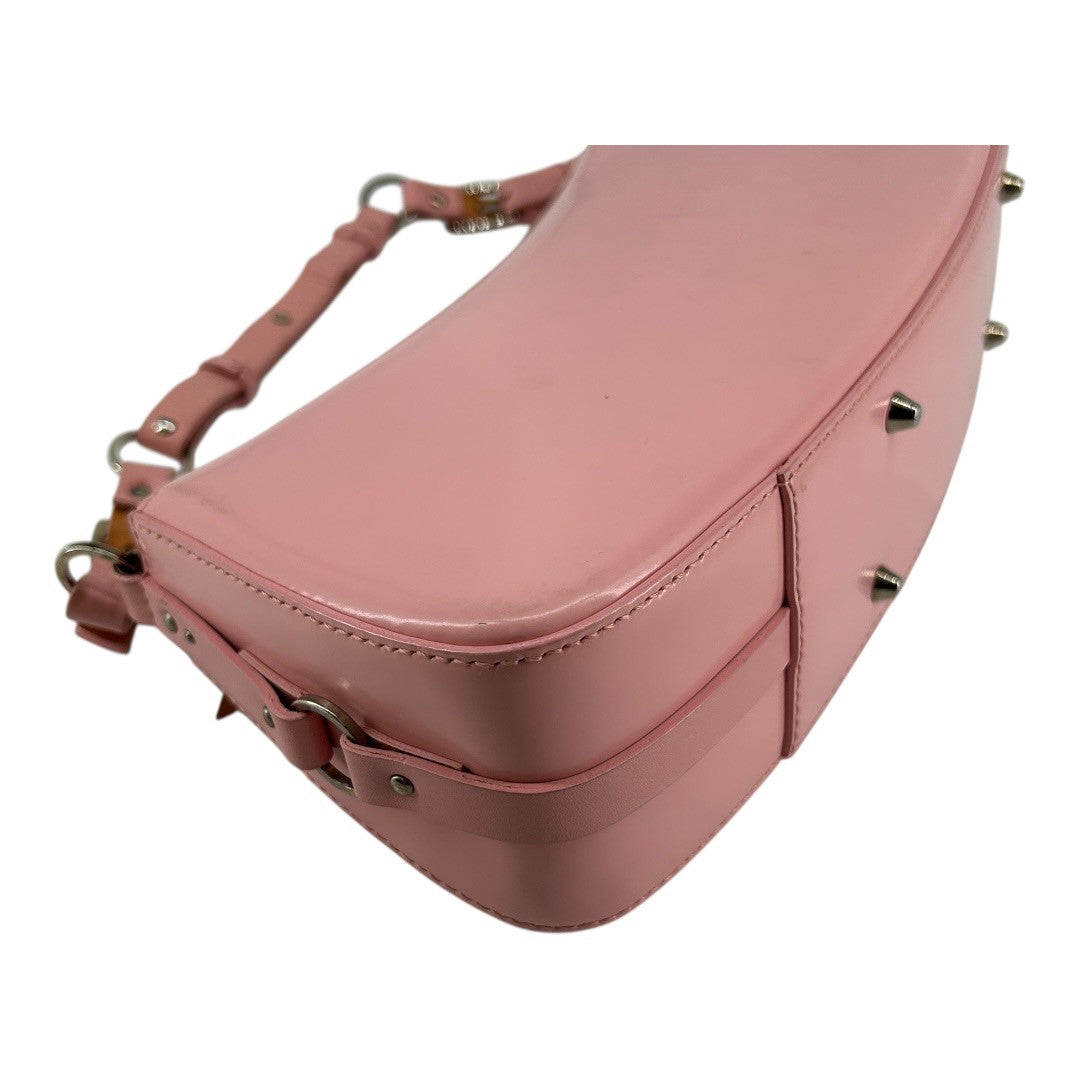 Dior Women's Galliano-era one-shoulder bag, pink