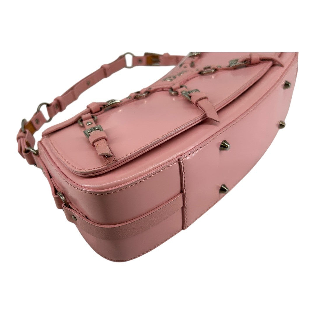 Dior Women's Galliano-era one-shoulder bag, pink