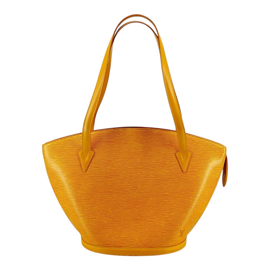 Louis Vuitton Epi Yellow Shoulder Bag M52269 Saint Jacques Shopping