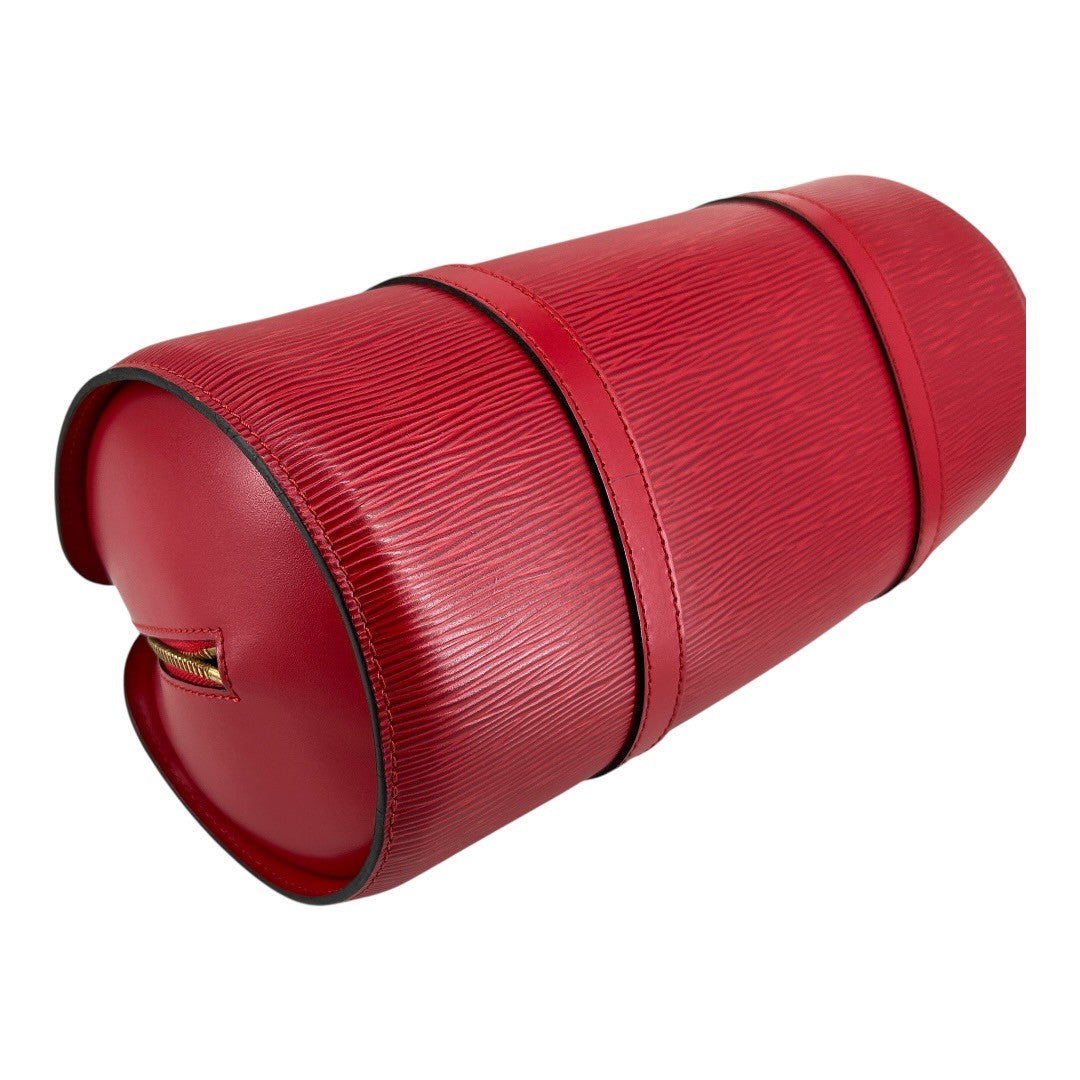 Louis Vuitton Women's handbag in red, Epi leather