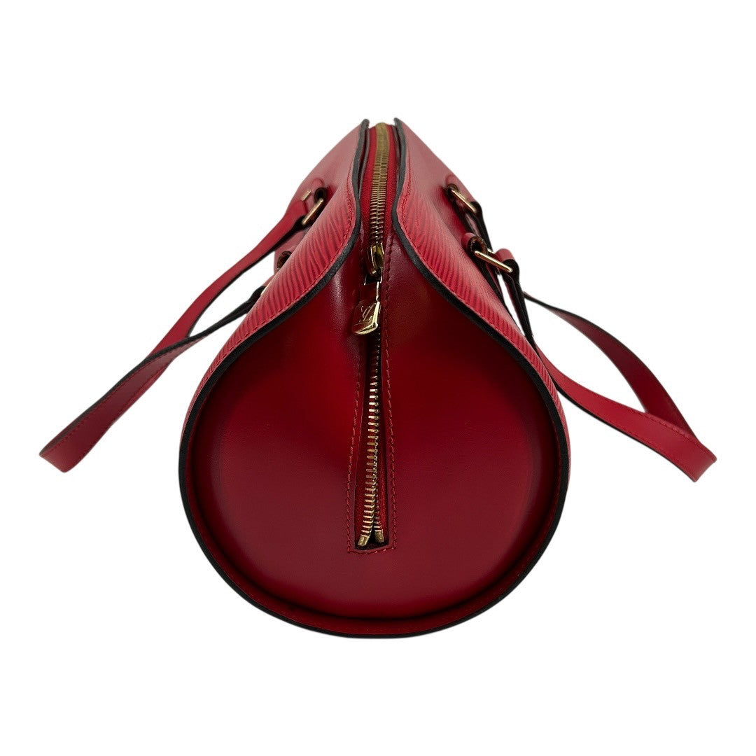 Louis Vuitton Women's handbag in red, Epi leather