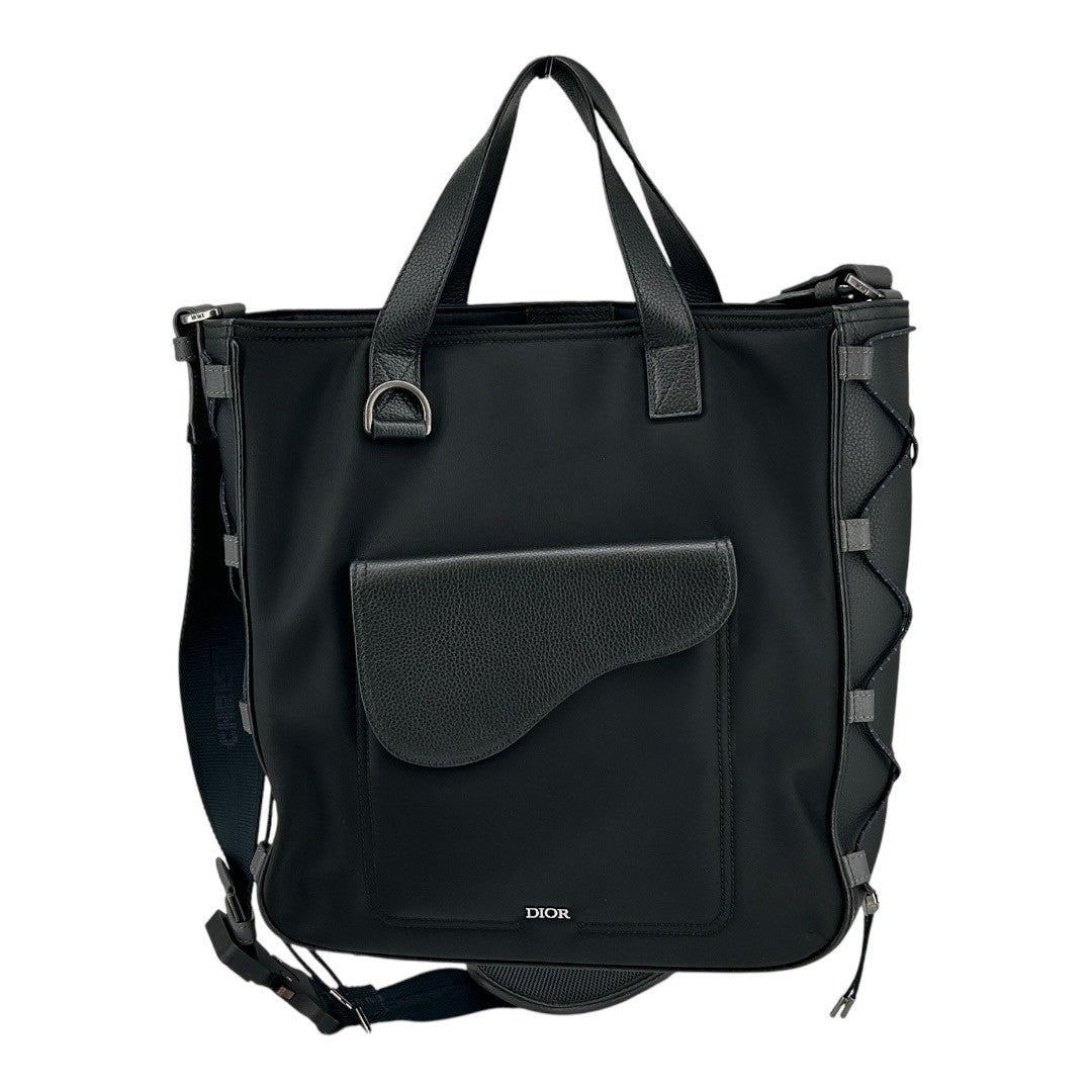 Dior Saddle Dior & Sacai 2-Way Shoulder Tote Bag