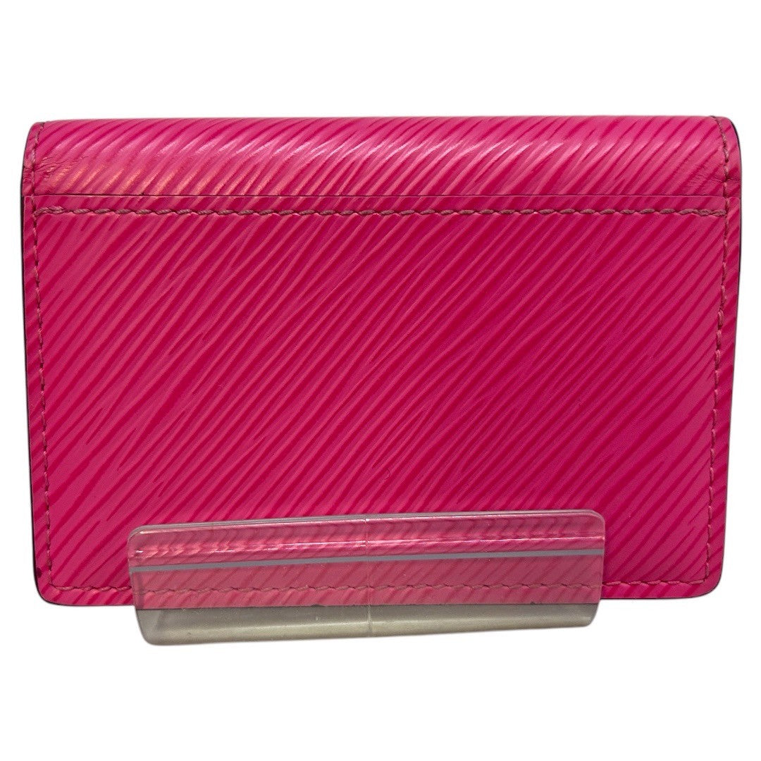 Louis Vuitton Business card holder Twist pink