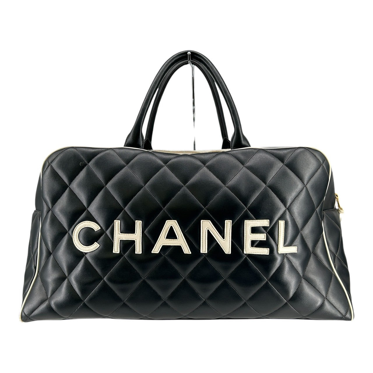 CHANEL Boston bag Matelassé