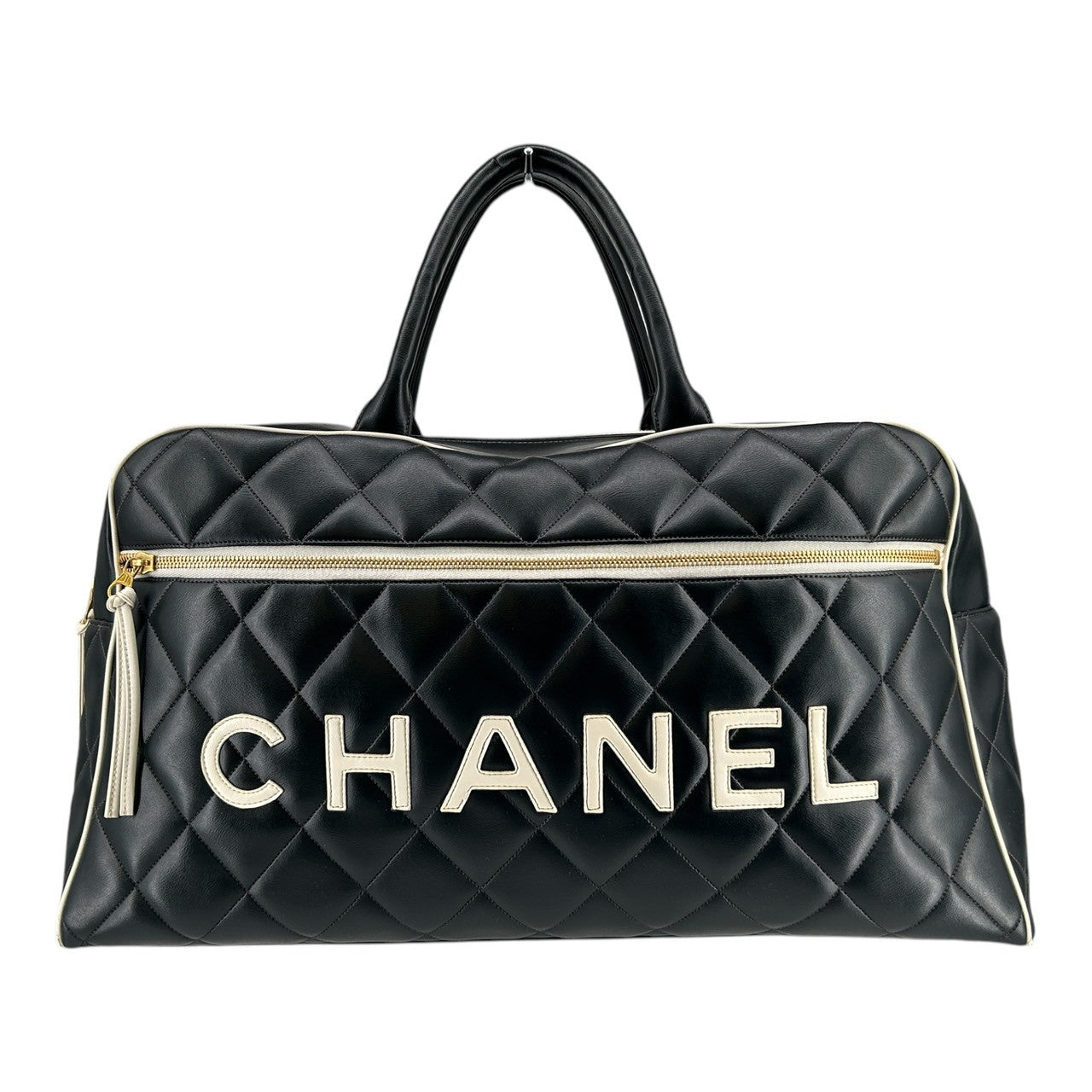 CHANEL Boston bag Matelassé