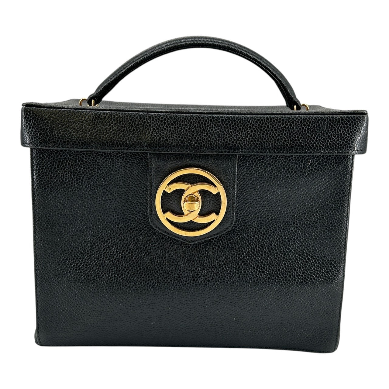 CHANEL Vanity Bag Black