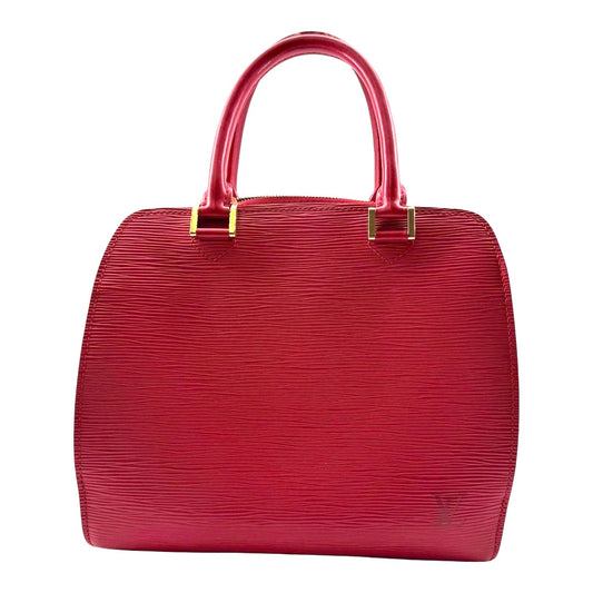 Louis Vuitton　Epi Pont Neuf handbag red