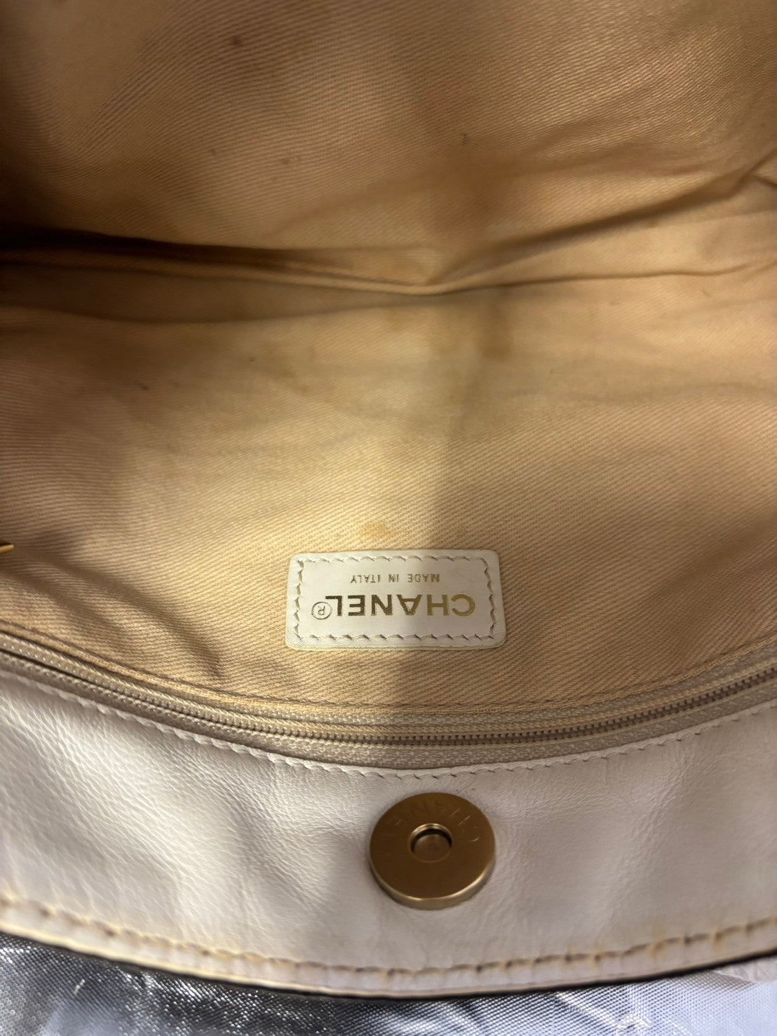 CHANEL 包袋帆布手提包
