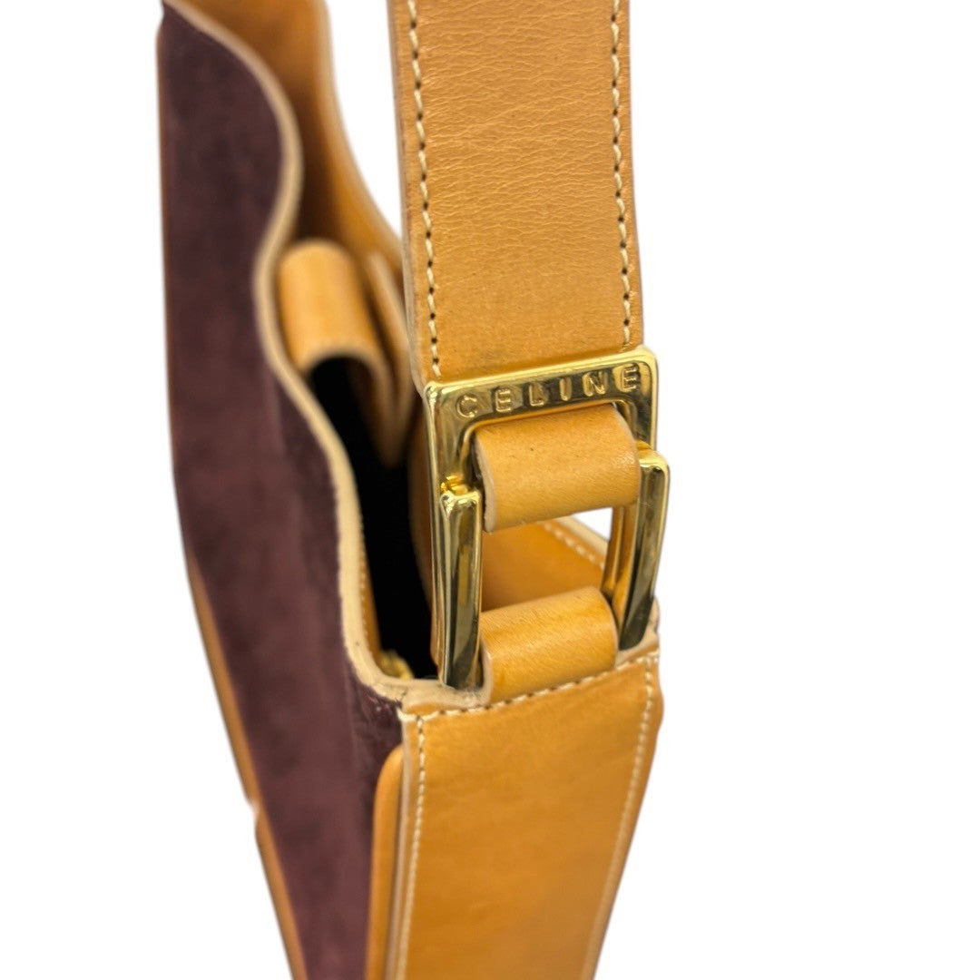 CELINE　Macadam　suede　Handbags