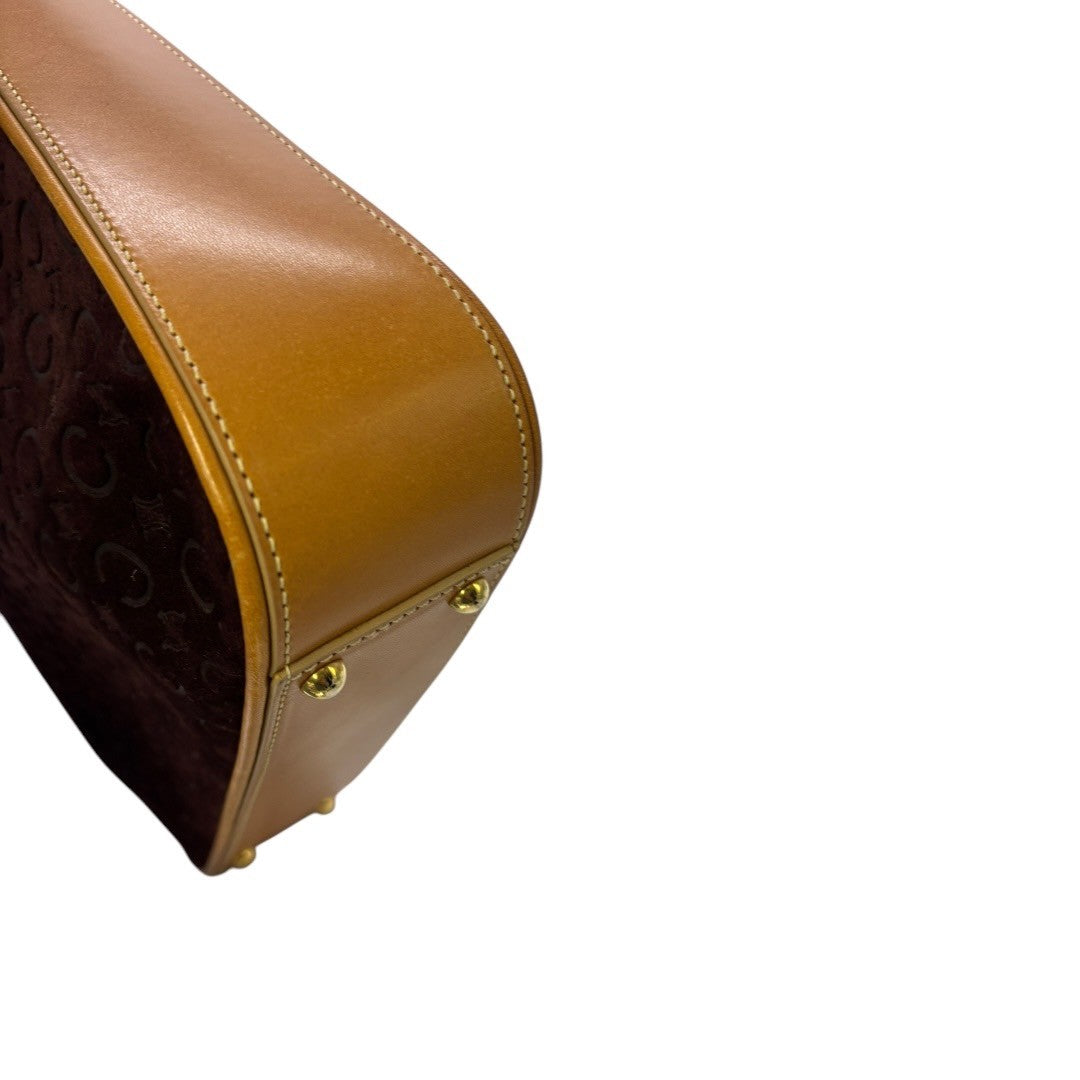 CELINE　Macadam　suede　Handbags