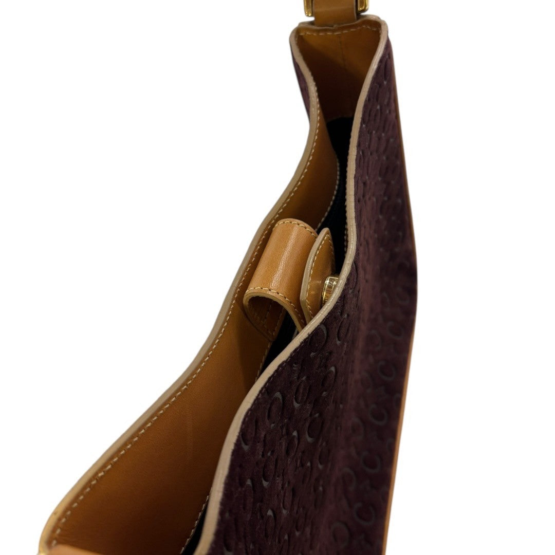 CELINE　Macadam　suede　Handbags