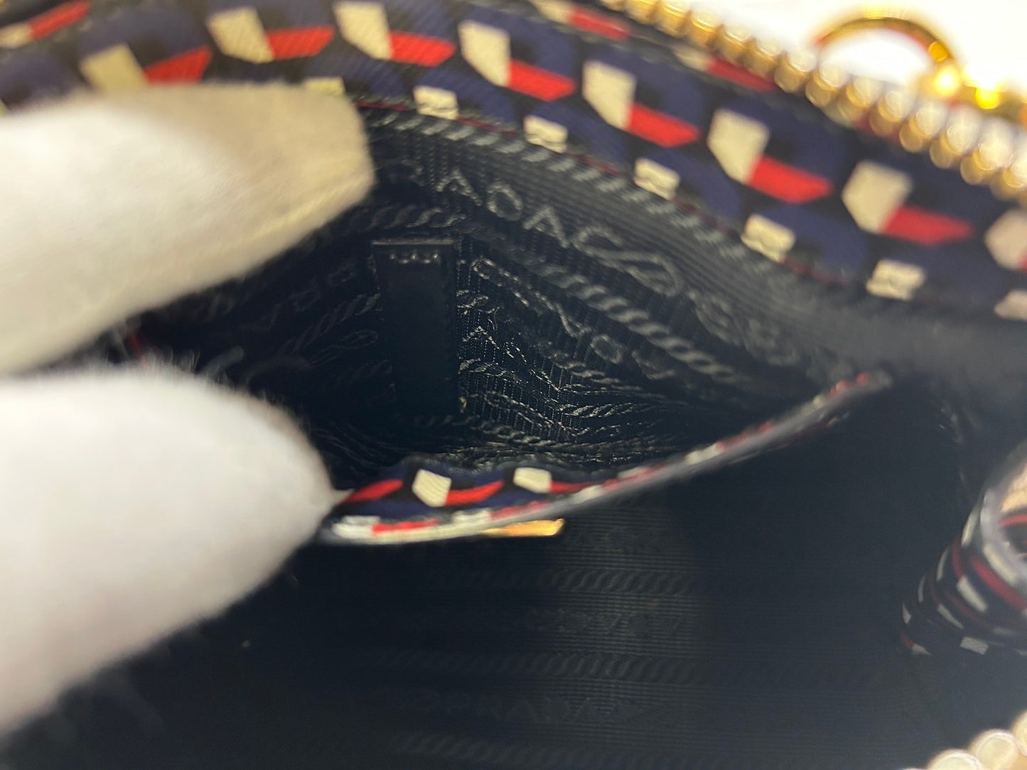 PRADA mini Shoulder bags　Saffiano