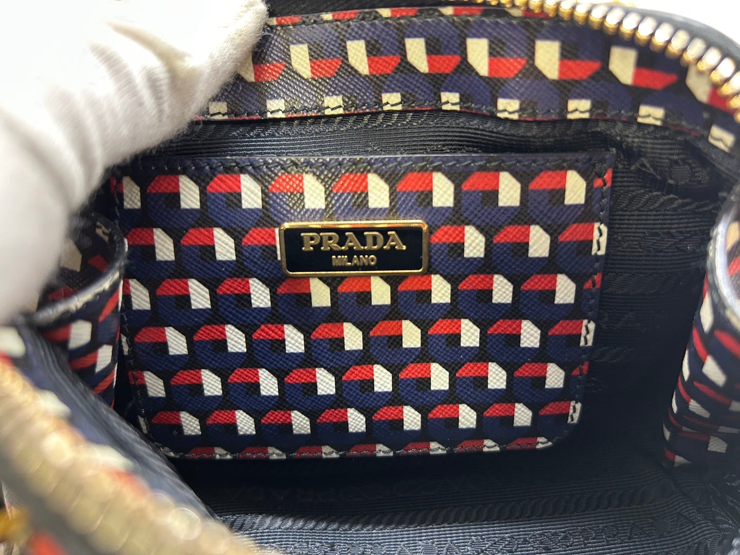 PRADA mini Shoulder bags　Saffiano