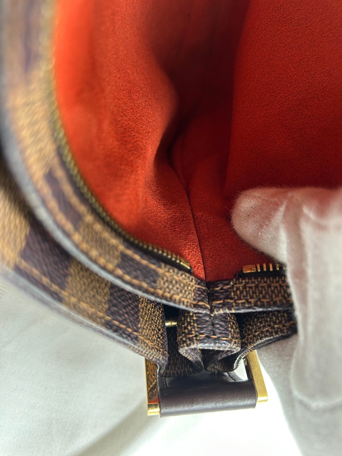 Louis Vuitton　Overnew　Hundbag Damier