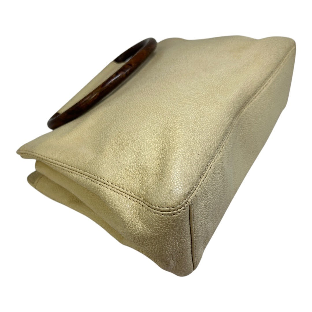 CHANEL　Wooden Handle　bag