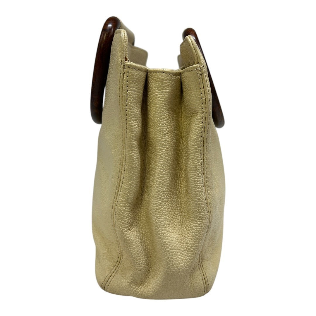CHANEL　Wooden Handle　bag