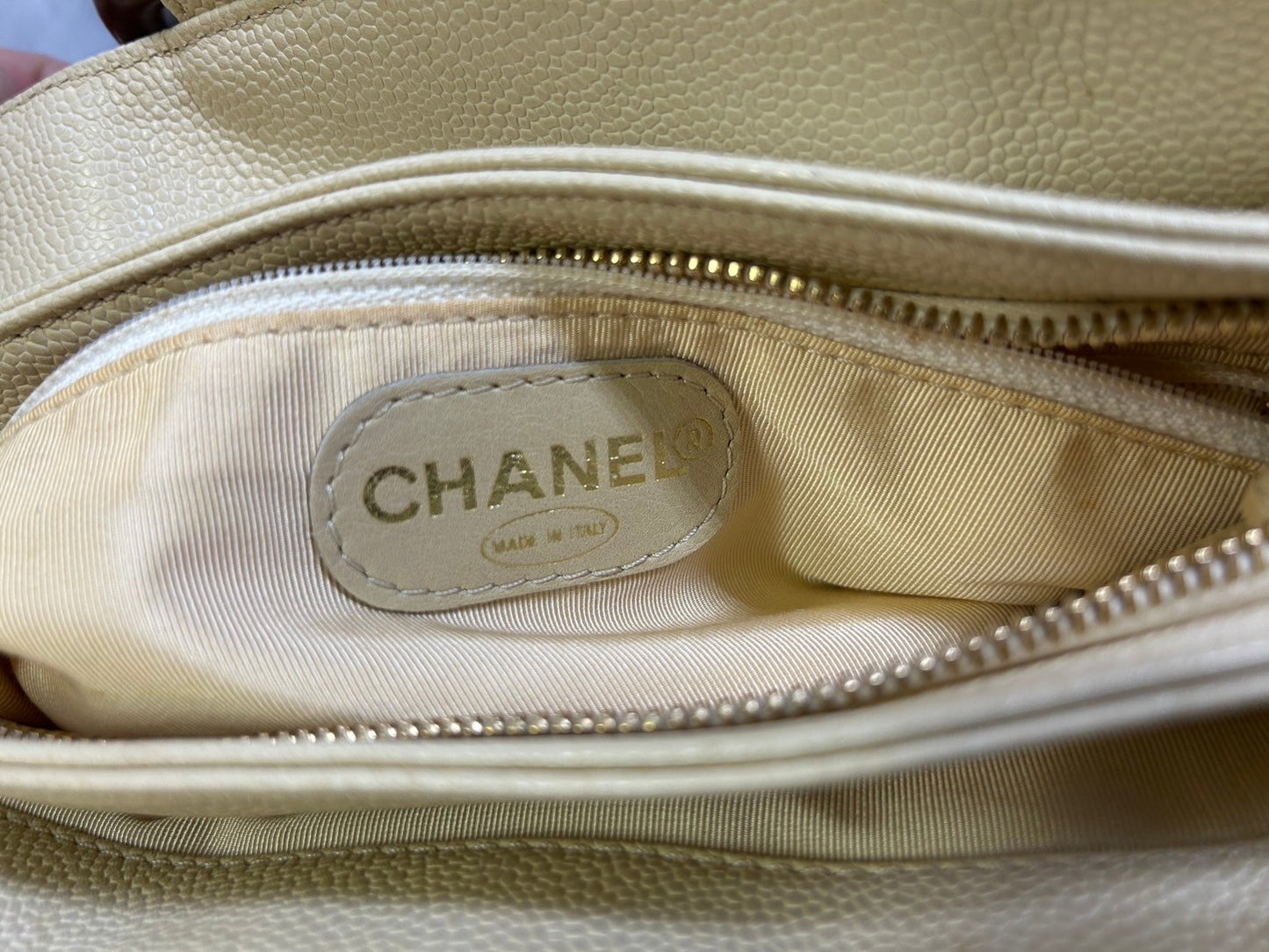 CHANEL　Wooden Handle　bag