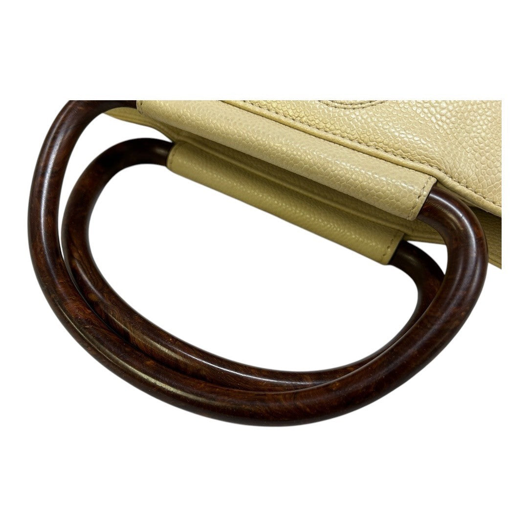 CHANEL　Wooden Handle　bag
