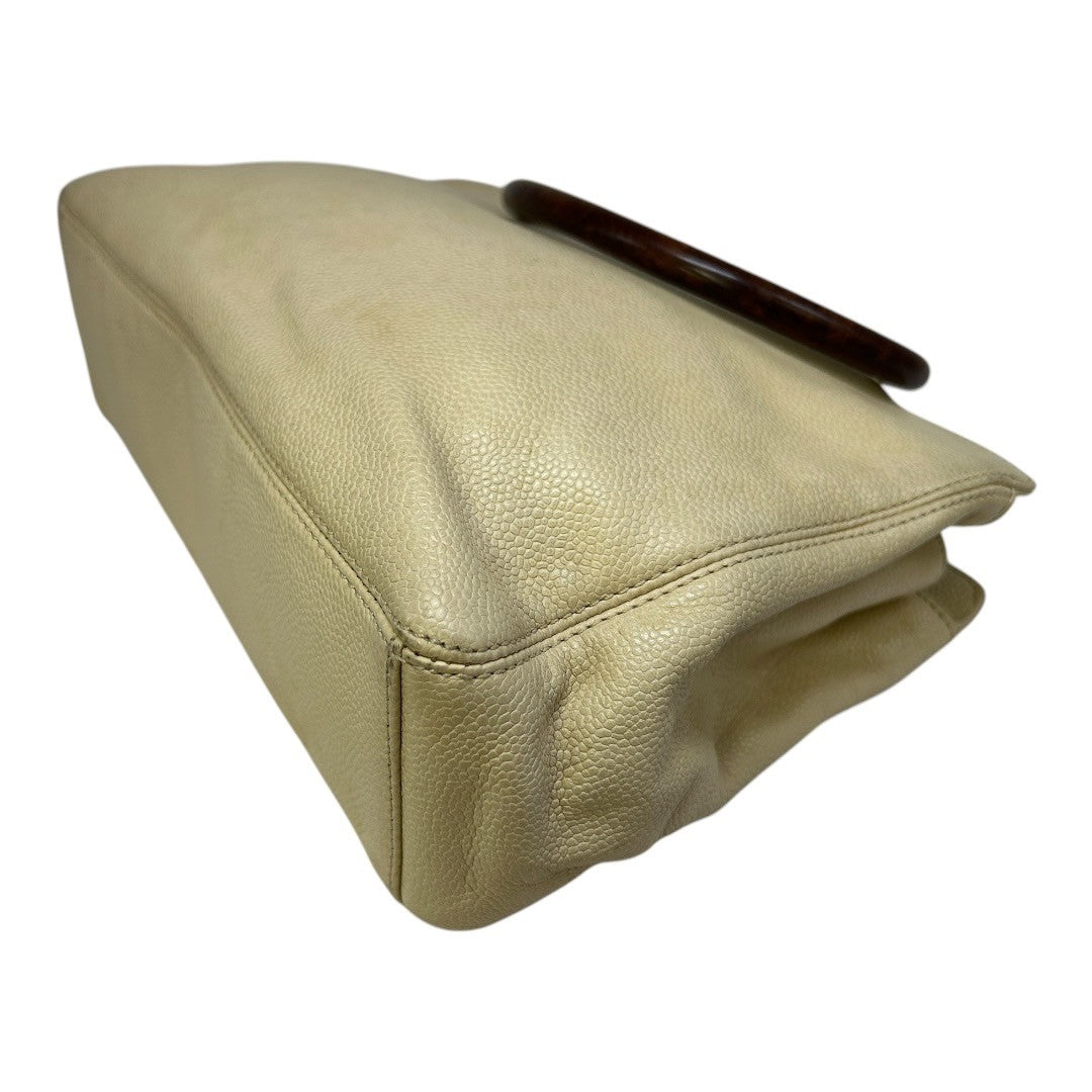 CHANEL　Wooden Handle　bag