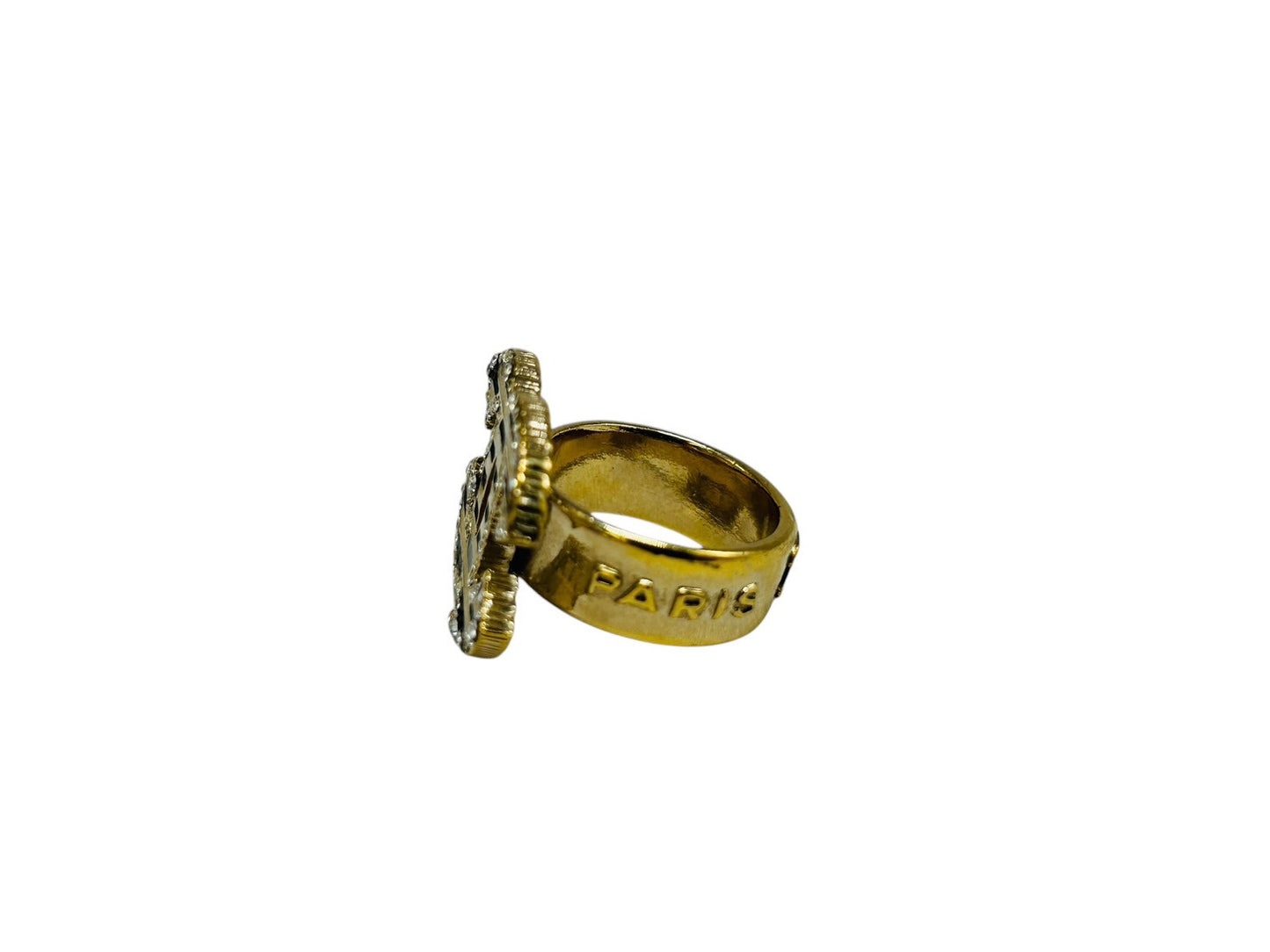 CHANEL　ring　Light Stone