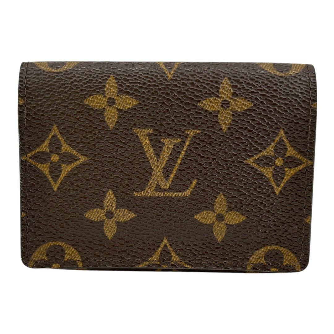 Louis Vuitton　Business card holder　Monogram