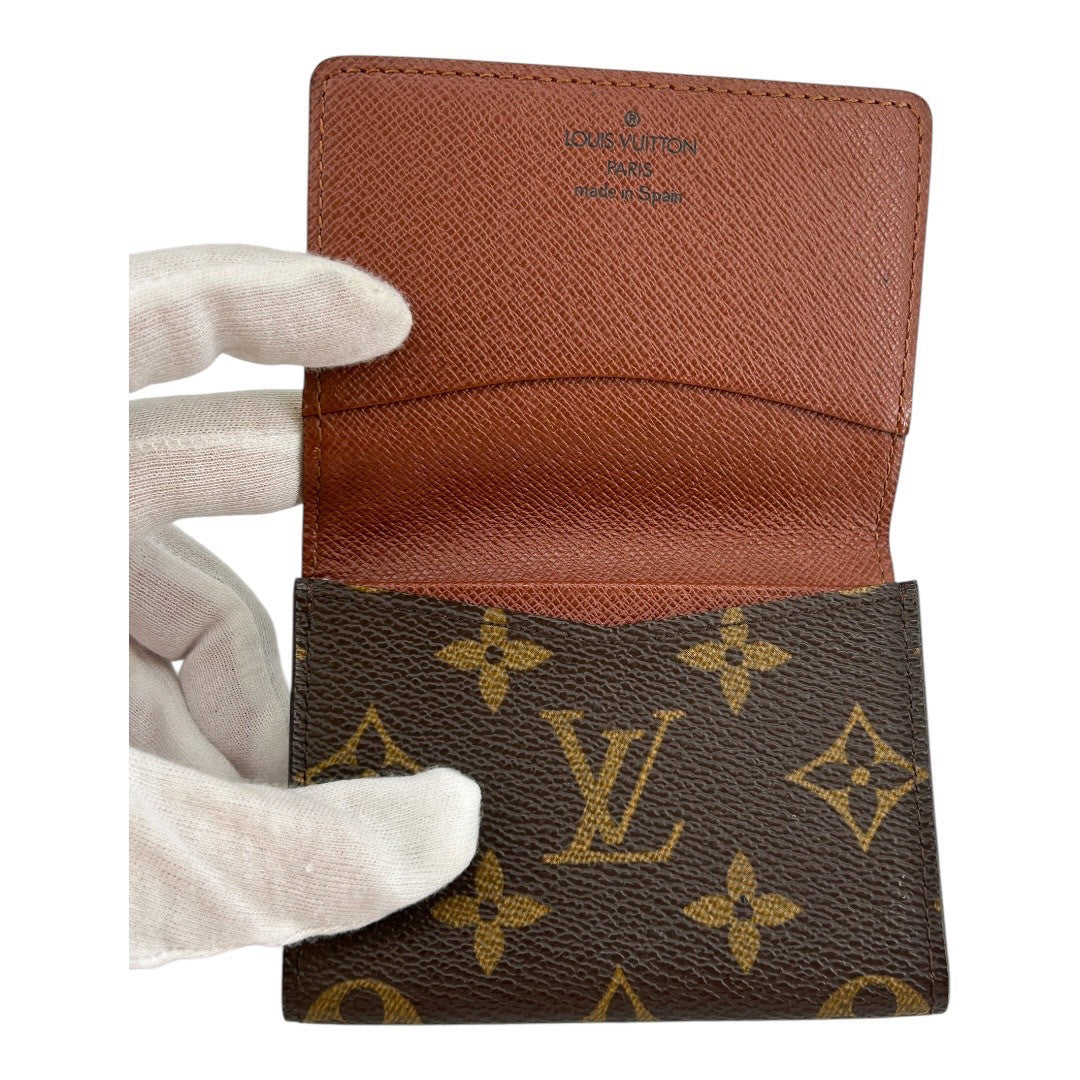 Louis Vuitton　Business card holder　Monogram