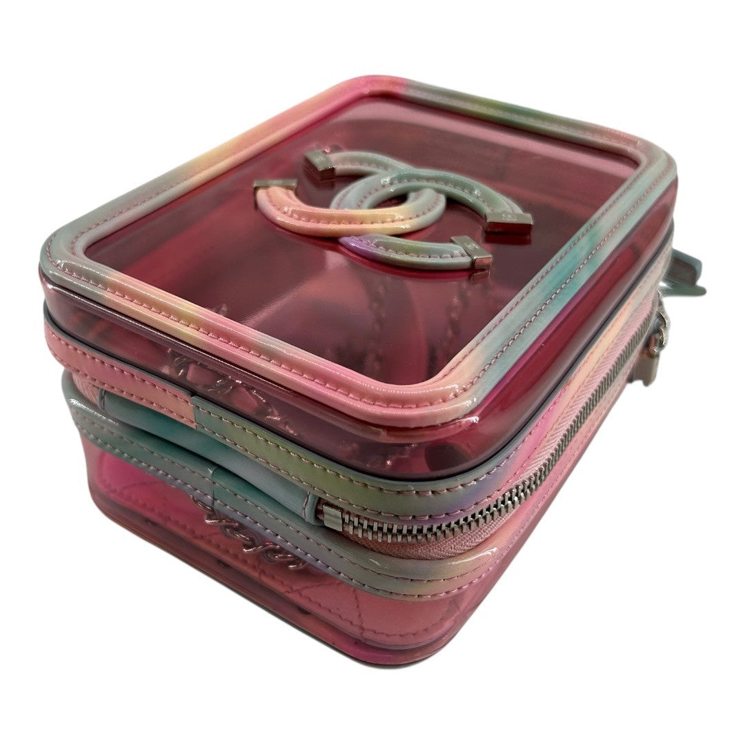 CHANEL　Shoulder bag CC Figley enamel