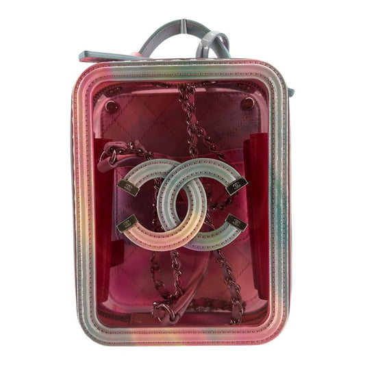 CHANEL　Shoulder bag CC Figley enamel