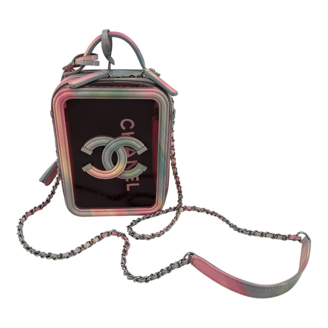 CHANEL　Shoulder bag CC Figley enamel