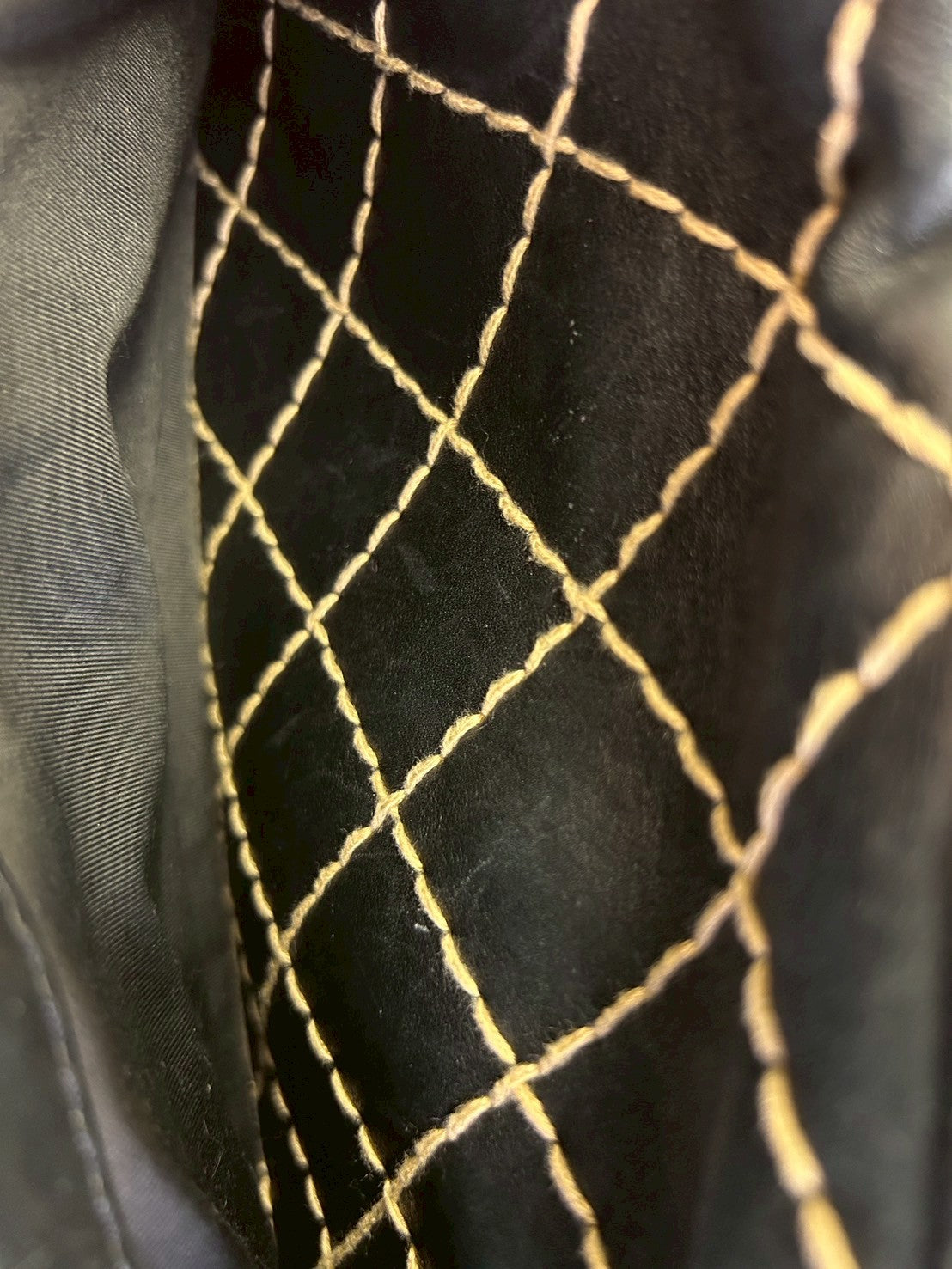 CHANEL  Women's handbag, wild stitch, black