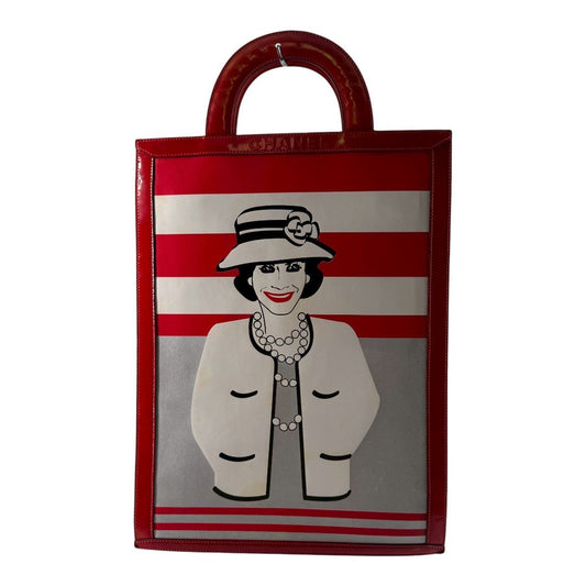 CHANEL  Handbag for women, Mademoiselle, enamel