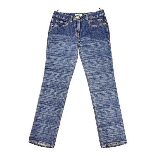 CHANEL　Apparel Jeans Blue Fashion