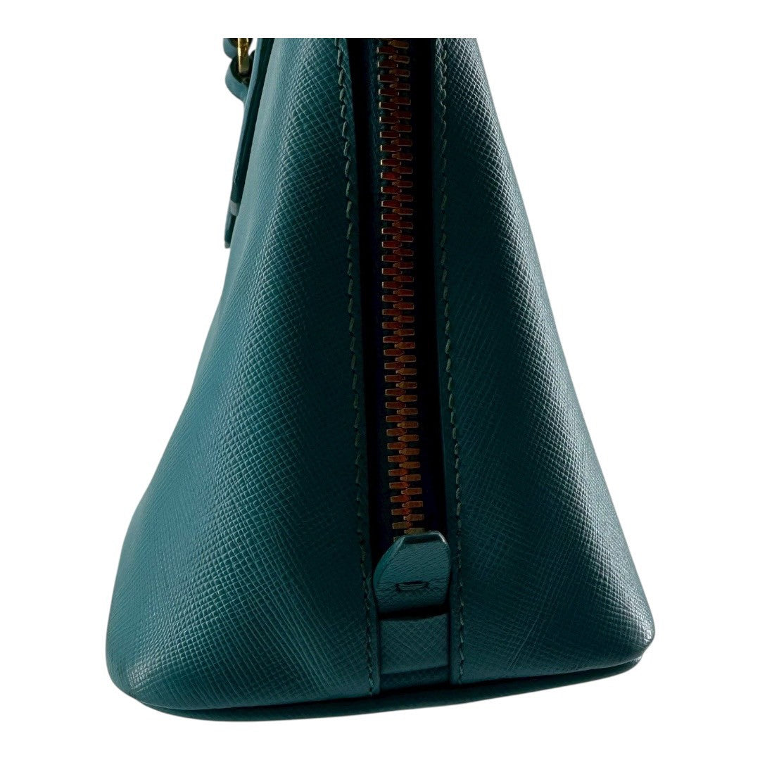 PRADA　2way shoulder bag, handbag, saffiano, blue